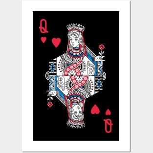 Queen Of Hearts Posters and Art